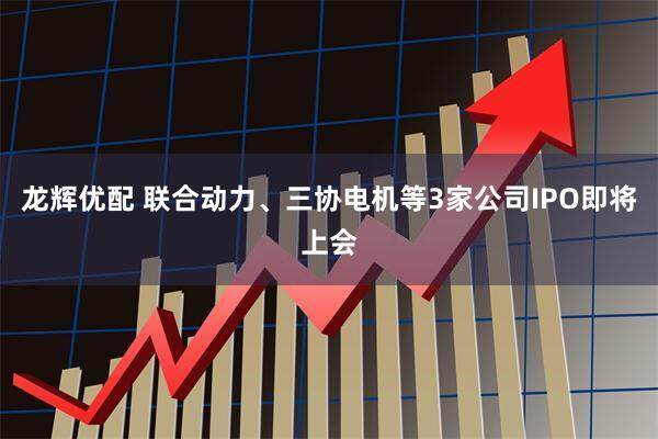 龙辉优配 联合动力、三协电机等3家公司IPO即将上会
